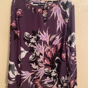 Flower long sleeve shirt